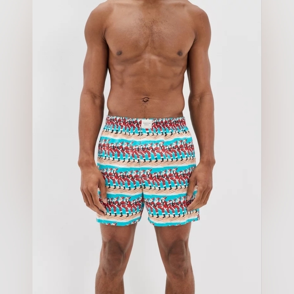 American Eagle | Santa Dance Stretch Boxer Short Size 32-34 NWOT
